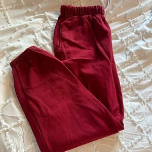 Colsie maroon joggers
